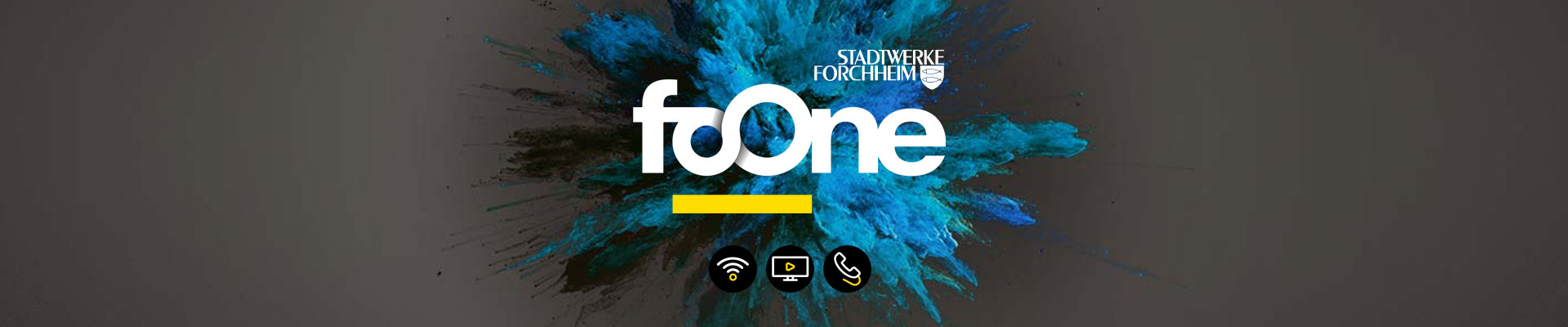 foOne Logo - Internet, Telefon & Glasfaser für Forchheim