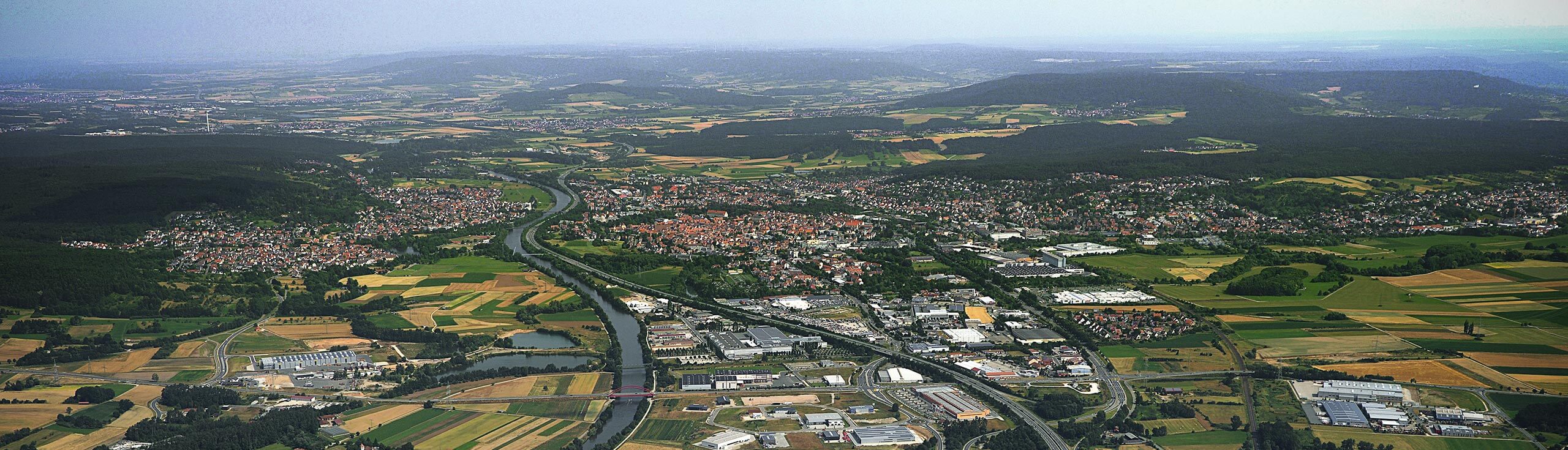 Luftaufnahme von Forchheim